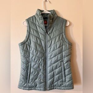 Columbia Women's Quilted Vest - Mint Blue